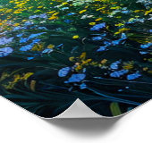 グリーンバレーの夏の太陽 ポスター (角)