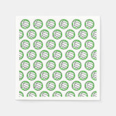 グリーンバレーボール紙カクテルパーティー スタンダードカクテルナプキン (正面)