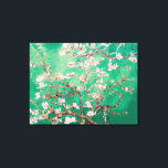 グリーンバンゴッホアーモンドの花 キャンバスプリント<br><div class="desc">ヴィンセント・ヴァン・ゴッホの色変更によるアーモンドの花の著作権2sweet4wordsDesigns/ PureVintage Loveヴァン・ゴッホの愛するアーモンドの花の美しいを自宅に合った色で取得します。</div>