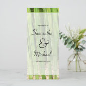 グリーンバンブーアジア結婚式 プログラム (スタンド正面)