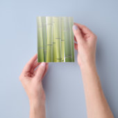 グリーンバンブーグローブスパスキンマ気にッサージサロン チラシ (手)