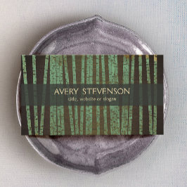 グリーンバンブーホリスティックセラピストヒーラー 名刺