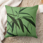 グリーンバンブー装飾用クッション クッション (ブランケット)