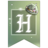 グリーンバースデーパーティー バンティングフラッグ (第2の旗)