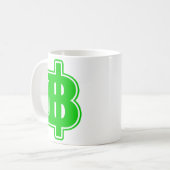 グリーンバーツ฿タイ通貨฿ コーヒーマグカップ (正面左)