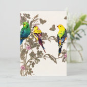 グリーンバードフローラウォーターカラーシルバーグリッター シーズンカード (スタンド正面)