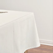 グリーンバードフローラウォーターカラーシルバーグリッター テーブルクロス (インサイチュ)