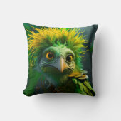 グリーンバード クッション (正面)