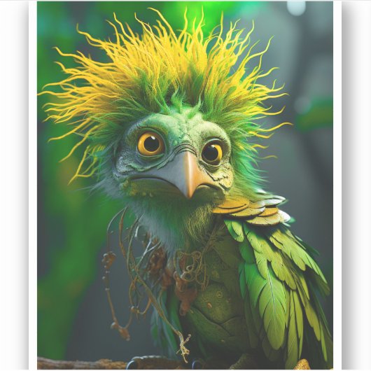 グリーンバード シール (正面)