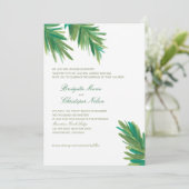 グリーンパインウッズの水色 | 結婚s 招待状 (スタンド正面)