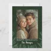 グリーンパインツリーハッピーホリデイズ シーズンカード (正面)