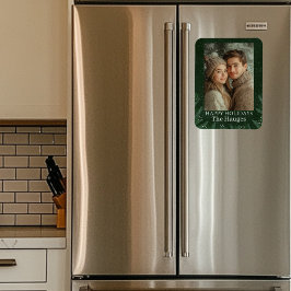 グリーンパインツリーハッピー マグネット