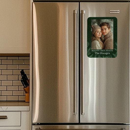 グリーンパインツリーハッピー マグネット