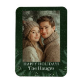 グリーンパインツリーハッピー マグネット (縦)