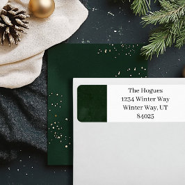 グリーンパインツリーハッピー ラベル