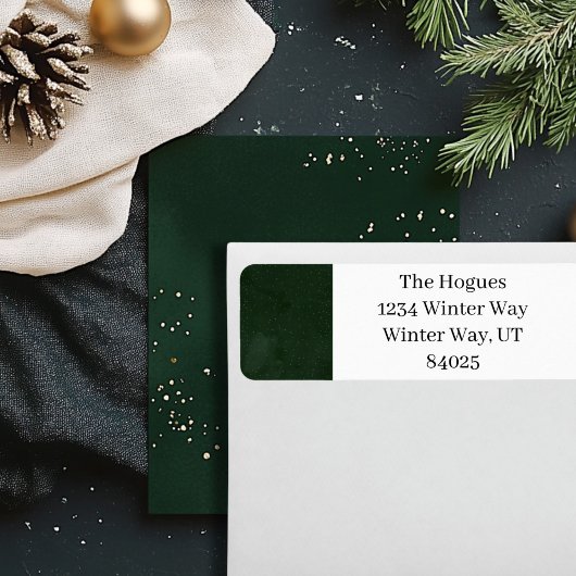 グリーンパインツリーハッピー ラベル