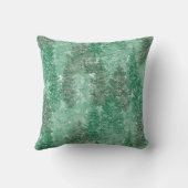 グリーンパインツリーパターン クッション (裏面)