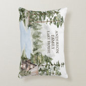 グリーンパインフォレストファミリーレイクハウスキャビン アクセントクッション (正面(垂直))