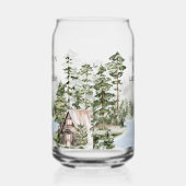 グリーンパインフォレストファミリーレイクハウスキャビン ガラス缶 (左)