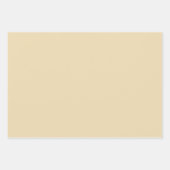 グリーンパイン枝クリスマス ラッピングペーパーシート (正面3)