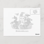 グリーンパシフィックパロレット ポストカード (裏面)