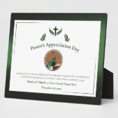 グリーンパスター感謝祭　イベント　ギフト フォトプラーク (側面)