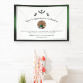 グリーンパスター評価お祝いイベント 横断幕 (インサイチュ)