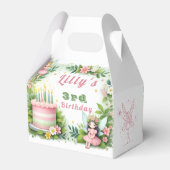 グリーンパステルフェアリー誕生日- フェイバーボックス (裏面サイド)