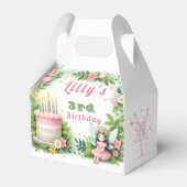 グリーンパステルフェアリー誕生日- フェイバーボックス (正面サイド)