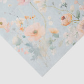 グリーンパステル春の花ハッピーイースター 薄葉紙 (詳細)