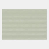 グリーンパステル。 ラッピングペーパーシート (正面2)