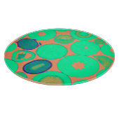 グリーンパタスタイリッシューンアートの探索 カッティングボード (角)