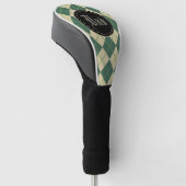 グリーンパパファーザーズデイゴルフクラブカバーギフト ゴルフヘッドカバー (アングル)