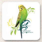 グリーンパラケート コースター (正面)