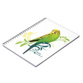 グリーンパラケート ノートブック (左側)