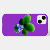 グリーンパンシー Case-Mate iPhoneケース (裏面 (横))