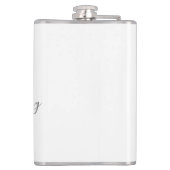 グリーンパンプキン秋誕生日21stグレーパステル フラスク (裏面)