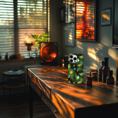 グリーンパーソナライズされたクリスマスオーナメント Case-Mate iPhoneケース