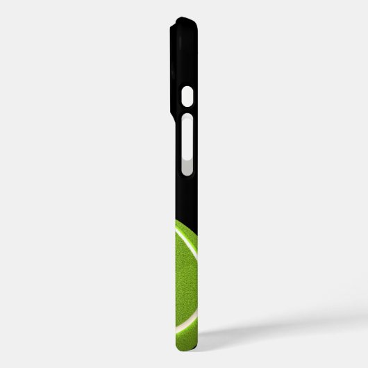 グリーンパーソナライズされたテニスボール Case-Mate iPhoneケース (裏面 / 左)