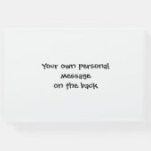 グリーンパーソナライズされたトラクタカントリーファームズ結婚ズ ゲストブック (裏面)