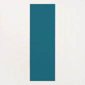 グリーンパーソナライズされたドラゴンブルーウェーブレッドサン ヨガマット (裏面)