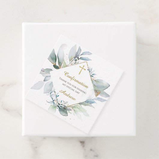 グリーンパーソナライズされたボーイの確認 フェイバータグ (インサイチュ)