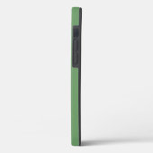 グリーンパーソナライズされたモダンシンプルタイポグラフィ Case-Mate iPhoneケース (裏面 / 左)