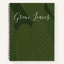 グリーンパーソナライズされた葉ボタニカル自然