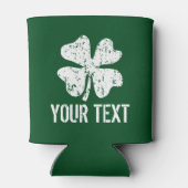 グリーンパーソナライズされたSt patricks day缶クーラー 缶クーラー (裏面)