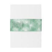 グリーンパーチメント紙スタイルソープベリーバンド 招待状ベリーバンド (裏面例)