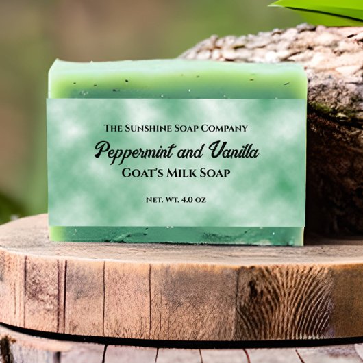 グリーンパーチメント紙スタイルソープベリーバンド 招待状ベリーバンド