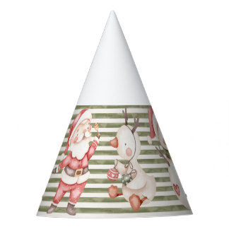 グリーンパーティー帽子 パーティーハット