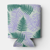 グリーンパープルフローラ植物水のカラードリンク 缶クーラー (裏面)