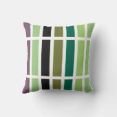 グリーンパープルブラックハウス クッション (裏面)